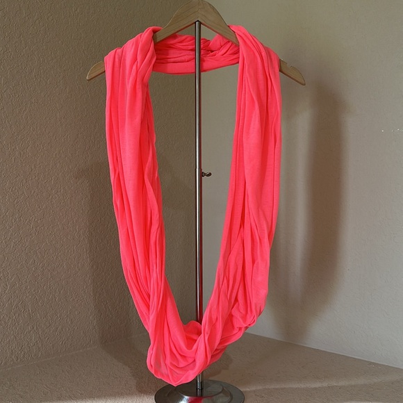 Hot Pink Lightweight Infinity Scarf - Picture 1 of 5